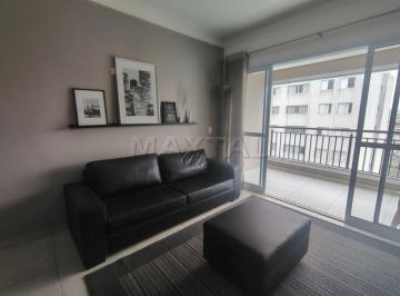Apartamento · 42m² · 1 Quarto · 2 Vagas · Studio para locação de 42m² com 1 suite e 2 vagas de garagem, mobiliado, em Santana.