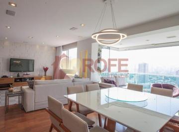 Apartamento · 198m² · 4 Quartos · 3 Vagas · Apartamento Brooklin  198 m² - Alto padrão, 4 quartos, varanda gourmet e lazer completo