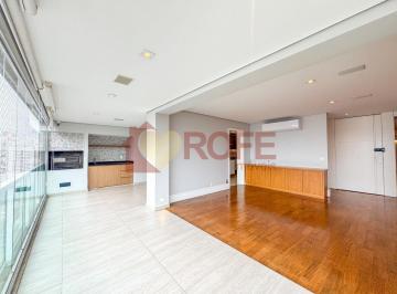 Apartamento · 198m² · 4 Quartos · 3 Vagas · Apartamento no Brooklin 198 m², 4 dormitórios, 3 suítes, varanda gourmet e quadra de tênis