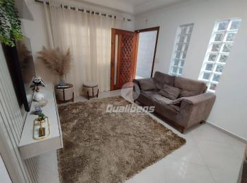 Casa · 190m² · 3 Quartos · 4 Vagas · Sobrado em Parque São Vicente, Mauá/SP de 190m² 3 quartos à venda por R$ 860.000,00