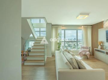 Apartamento · 163m² · 3 Quartos · 3 Vagas · Cobertura em Uvaranas, Ponta Grossa/PR de 163m² 3 quartos à venda por R$ 1.450.000,00 ou para locaçã