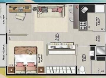 Comercial · 37m² · 1 Quarto · 1 Vaga · Studio em Alto, Teresópolis/RJ de 37m² 1 quartos à venda por R$ 360.000,00