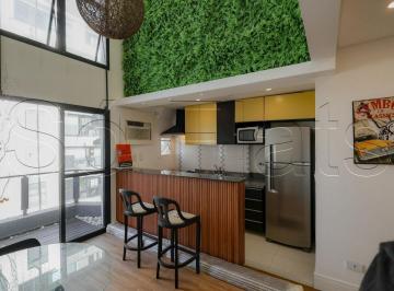 Apartamento · 56m² · 1 Quarto · 1 Vaga · Flat em Moema, São Paulo/SP de 56m² 1 quartos à venda por R$ 598.000,00