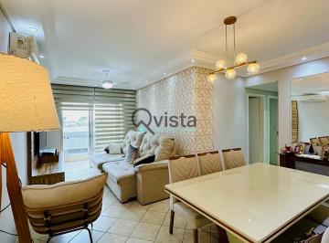 Apartamento · 88m² · 3 Quartos · 1 Vaga · Apartamento em Jardim Três Marias, Guarujá/SP de 88m² 3 quartos à venda por R$ 510.000,00
