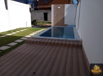 Casa · 75m² · 2 Quartos · 1 Vaga · Arembepe Casa 2/4 com Piscina Área Gourmet, Loteamento Bosque de Arembepe
