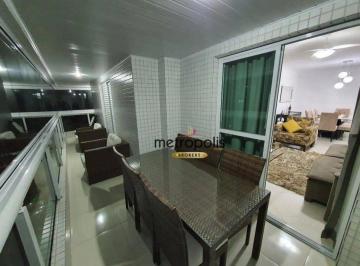Varanda · Apartamento com 3 dormitórios à venda, 179 m² por R$ 950.000,00 - Ocian - Praia Grande/SP