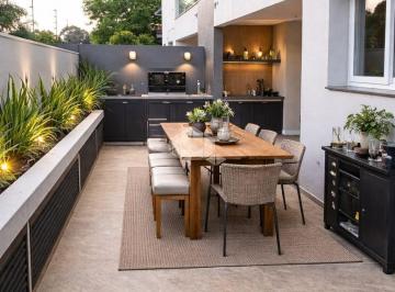 Espaço gourmet.
Imagem meramente ilustrativa · Apartamento com 3 suítes, área gourmet e 3 vagas de garagem, Bairro Jrd América, Caxias do Sul