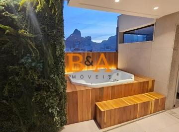Casa · 280m² · 3 Quartos · 2 Vagas · B&amp;amp;A Vende Cobertura Triplex no Leblon - Sofisticação e elegância