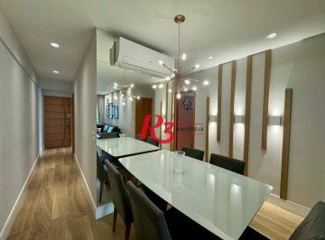 7d71f4eab5620cd90a4210851a3d97d2af2fc9eb · Apartamento com 3 dormitórios à venda, 104 m² por R$ 1.650.000,00 - Gonzaga - Santos/SP