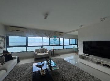 Sala integrada com vista deslumbrante|Borges Realt · Apartamento cobertura de luxo à venda em Ondina, Salvador - Vista mar