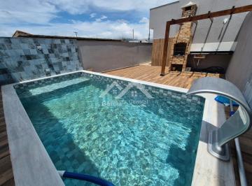 Casa · 180m² · 2 Quartos · 2 Vagas · 
                                Casa nova com piscina em Peruíbe
                            