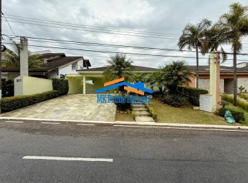 Casa · 350m² · 4 Quartos · 3 Vagas · Casa em Condomínio Melville – Térrea - Elegância e Conforto