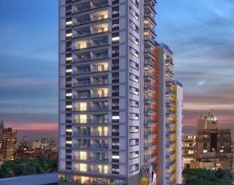 Fachada · Studio à venda em São Paulo, Higienópolis, com 1 quarto, 24,84m²