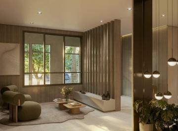 Hall · Apartamento Garden à venda em São Paulo, Alto da Boa Vista, com 1 quarto, 42,78m²