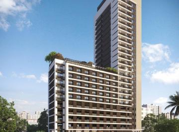 Fachada · Studio à venda em São Paulo, Brooklin Paulista, com 1 quarto, 23,07m²