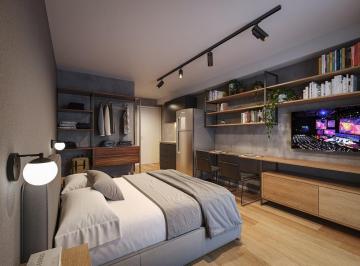 Living · Studio à venda em São Paulo, Santa Cecília, com 1 quarto, 18,56m²