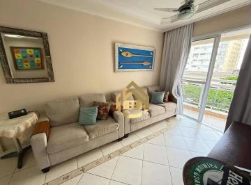 84f558c578e3719451fad8b8200298e08189bee3 · Apartamento com 3 dormitórios para alugar, 90 m² por R$ 4.500,00 - Praia das Pitangueiras - Guarujá/