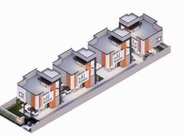 Casa · 134m² · 3 Quartos · 2 Vagas · Sobrados novos à venda no Hauer com 133,92 m² - Curitiba - 87125