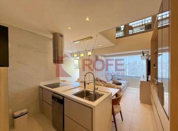 Apartamento · 61m² · 1 Quarto · 1 Vaga · Apto Duplex Mobiliado com Vista Panorâmica | 1 Suíte com Closet | Próximo ao Metrô Brooklin