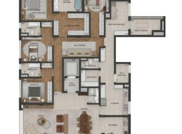 Apartamento de 4 quartos, São Paulo · Lindenberg Vista Alto de Pinheiros 270m² 4 suites 4 vagas chaves agosto 2028