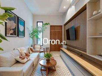 febfe814576054b1ba177d33b2b56db42a93b29c · Casa com 3 dormitórios à venda, 135 m² por R$ 798.000,00 - Sítios Santa Luzia - Aparecida de Goiânia