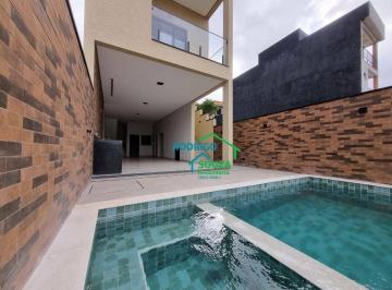 ebdf740a6809f1975016795eb2f8b2701e43f2f6 · Casa à Venda no Condomínio Nova Jaguari | 3 Suítes, Piscina e Terraço