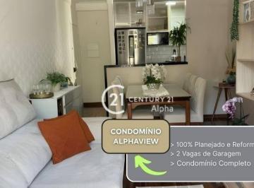 884db803d78b9bb7425d8ac52e414a8aa71b58ce · Apartamento com 3 dormitórios à venda, 80 m² por R$ 750.000,00 - Condomínio Alphaview - Barueri/SP
