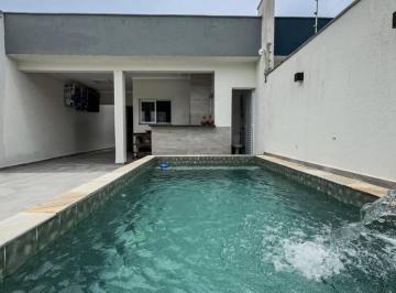 Casa · 92m² · 3 Quartos · 2 Vagas · TENHA O MAR COMO VIZINHO !!! CASA SEMI NOVA 3 QUARTOS PISCINA  ITANHAÉM SP