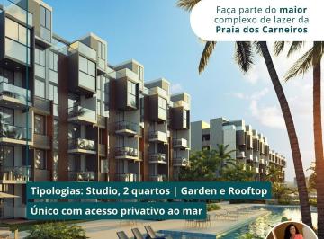 Apartamento de 2 quartos, Tamandaré · aça parte do maior complexo de lazer de Carneiros | Padrão DUE | Sem INCC