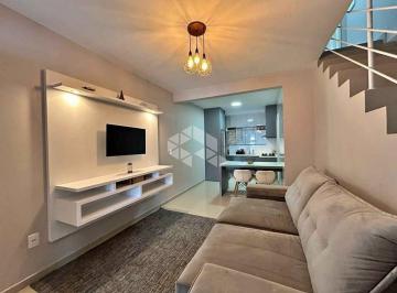 Casa · 69m² · 2 Quartos · 2 Vagas · CASA SOBRADO COM 2 DORMITÓRIOS EM PALHOÇA- SC, BAIRRO NOVA PALHOÇA À VENDA