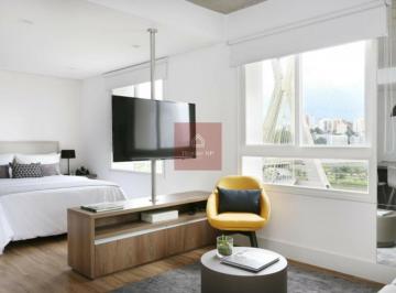 Apartamento · 61m² · 1 Quarto · 1 Vaga · Studio MOBILIADO para locação no Brooklin.
