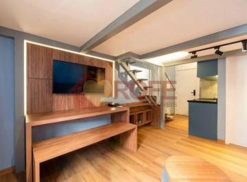 Apartamento · 25m² · 1 Quarto · Apartamento duplex com 1 dormitório à venda na Rua Harmonia, ao lado do metrô Vila Madalena.