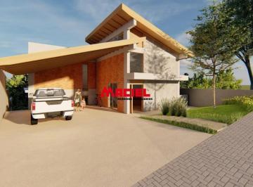 Casa · 280m² · 4 Quartos · 2 Vagas · CASA NOVA NO CONDOMINIO VERANA NA VIA CAMBUY, SOBRADO COM UM DORMITORIO REVERSIVEL NA PARTE INFERIOR