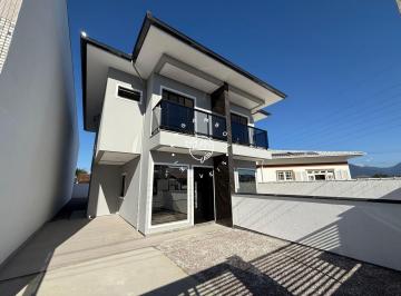 Casa · 100m² · 3 Quartos · 2 Vagas · Sobrado Novo no Pagani | 3 Quartos, Suíte e Alto Padrão em Palhoça / SC