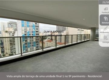 Foto 01 · Apartamento à venda em São Paulo-SP, Cerqueira César: 4 quartos, 2 suítes, 2 salas, 5 banheiros, 3 v