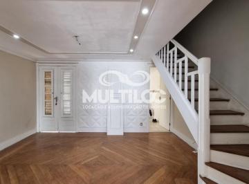 Casa · 140m² · 3 Quartos · Sobrado com 3 dorm para locação na Vila Mathias em Santos