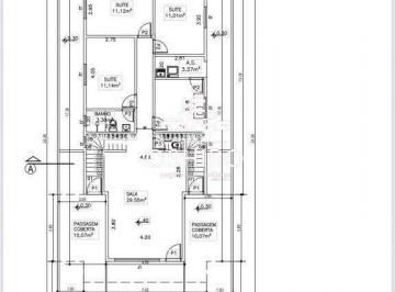 Casa · 130m² · 3 Quartos · 2 Vagas · Casa à venda na Ponta da Praia - Santos