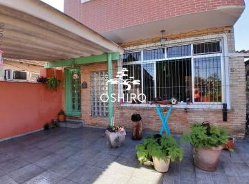Casa · 184m² · 3 Quartos · 2 Vagas · Sobrado com 3 quartos e edícula à venda - Santa Maria - Santos