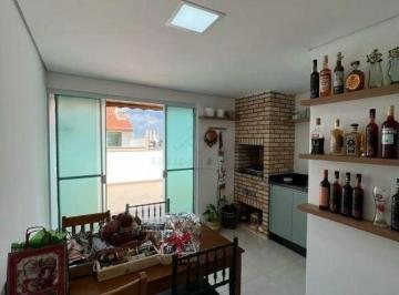 Apartamento · 125m² · 2 Quartos · 2 Vagas · Cobertura com 2 dormitórios e 2 vags à venda, 125 m² por R$ 626.000 - Vila Alzira - Santo André/SP