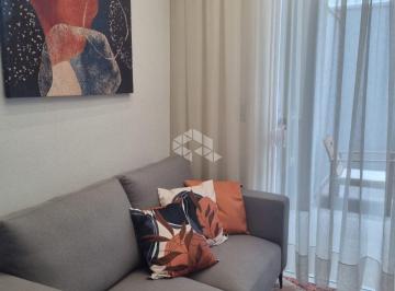 Apartamento · 45m² · 2 Quartos · Apartamento à venda, 45,49m² de área útil, 2 dormitórios, banheiro social, sala integrada à cozinha,