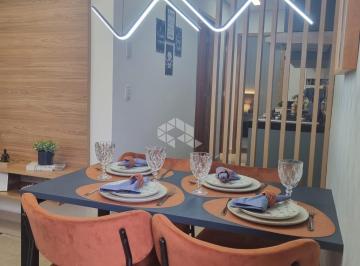 Apartamento · 45m² · 2 Quartos · - Apartamento à venda, 45,49m² de área útil, 2 dormitórios, banheiro social, sala integrada à cozinh