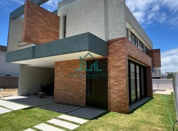 Casa · 259m² · 4 Quartos · 2 Vagas · Casa em Condomínio Duplex com 4 Suítes, Piscina, Lavabo, 259m², Área de Lazer Completa à venda na Ba