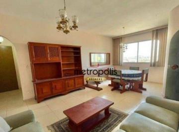Sala · Apartamento para alugar, 90 m² por R$ 4.652,00/mês - Santo Antônio - São Caetano do Sul/SP
