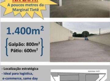 aceef242aee278a1f910d4022df3410a307203a2 · Galpão para alugar, 800 m² por R$ 67.111,59/mês - Água Branca - São Paulo/SP