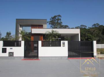 Casa · 112m² · 3 Quartos · 1 Vaga · Casa com 3 dormitórios a venda, 112,46 m² Loteamento Alta Vista São José SC