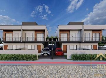 Casa · 94m² · 3 Quartos · 1 Vaga · Sobrado com 3 dormitórios a venda, 94,70 m² Praia da Pinheira Palhoça SC