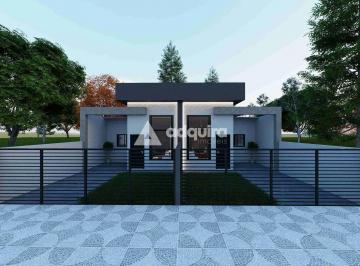 Casa · 63m² · 3 Quartos · 2 Vagas · Casa em Cará-cará, Ponta Grossa/PR de 63m² 3 quartos à venda por R$ 350.000,00