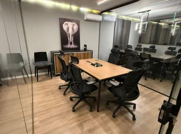 Comercial , Balneário Camboriú · SALA AÉREA MOBILIADA NO CENTRO EM EDIFÍCIO EMPRESARIAL