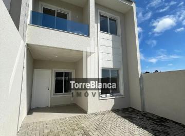 Casa · 99m² · 3 Quartos · 2 Vagas · Sobrado em Oficinas, Ponta Grossa/PR de 99m² 3 quartos à venda por R$ 529.000,00
