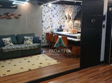 Sala · Apartamento com 2 dormitórios à venda, 79 m² - Vila Pires - Santo André/SP